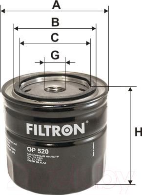 Масляный фильтр Filtron OP520