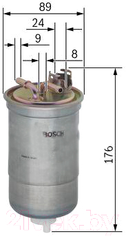 

Топливный фильтр Bosch, 0450906437