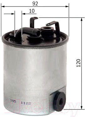 

Топливный фильтр Bosch, F026402044