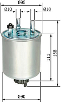 Топливный фильтр Bosch F026402082 - 