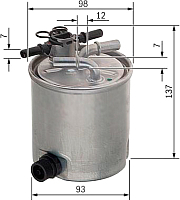 

Топливный фильтр Bosch, F026402096