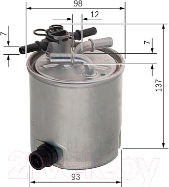 

Топливный фильтр Bosch, F026402096