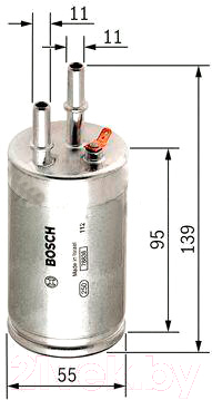 Топливный фильтр Bosch F026403014