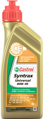Трансмиссионное масло Castrol Syntrax Universal 80W90 / 157F43