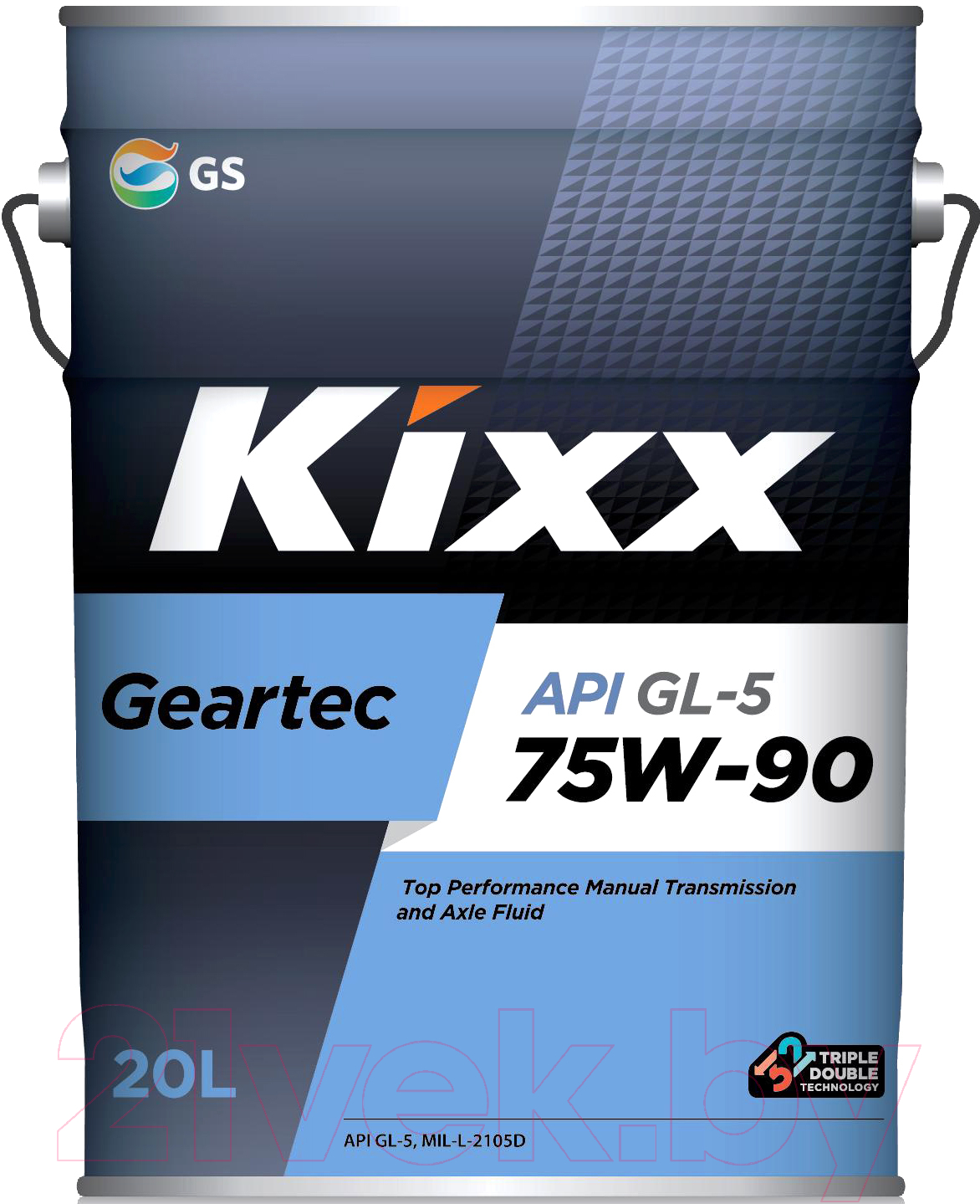 Трансмиссионное масло Kixx Geartec GL-5 75W90 / L296244TE1