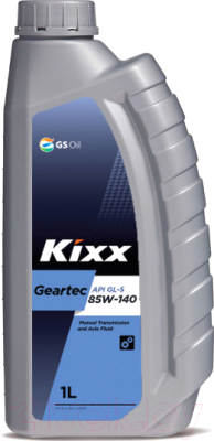 Трансмиссионное масло Kixx Geartec GL-5 85W140 / L2984AL1E1 (1л)