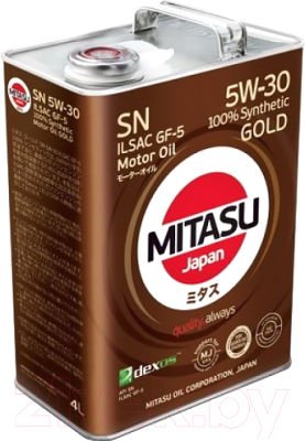 Моторное масло Mitasu 5W30 / MJ-101-5 (5л)