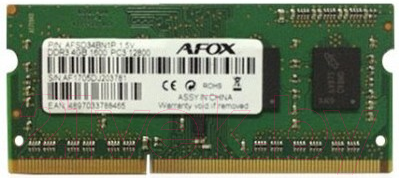 Оперативная память DDR3 AFOX AFSD34BN1P