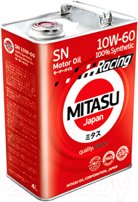 Моторное масло Mitasu 10W60 / MJ-116-4 (4л)