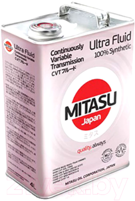 Трансмиссионное масло Mitasu CVT Ultra Fluid / MJ-329G-4 (4л)