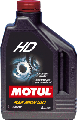 Трансмиссионное масло Motul HD 85W140 MIL-L-2105D / 100112 (2л)