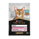 Влажный корм для кошек Pro Plan Delicate с океанической рыбой в соусе (85г) - 