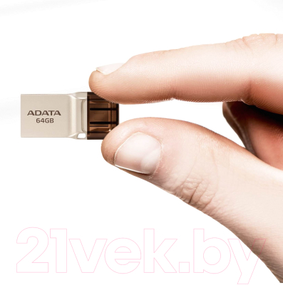 Usb flash накопитель A-data UC360 32GB Golden Retail (AUC360-32G-RGD)