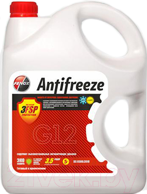 

Антифриз Fenox, Красный, BASF G12 / AF5252