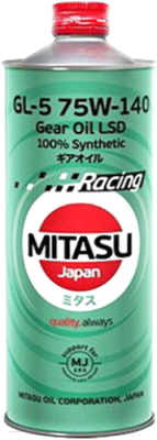Трансмиссионное масло Mitasu Racing Gear Oil GL-5 75W140 LSD / MJ-414-1 (1л)