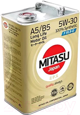 Моторное масло Mitasu 5W30 / MJ-F11-4 (4л)