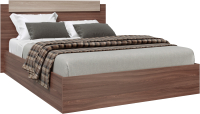 Полуторная кровать МебельЭра Эко 1400 (ясень шимо) - 