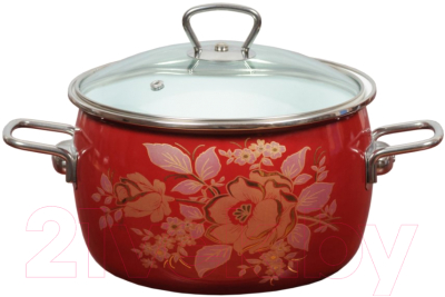 

Кастрюля СтальЭмаль, Golden Rose 8SC185S