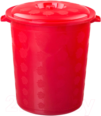 Бочка пластиковая Эльфпласт ЕР012 (25л, красный)