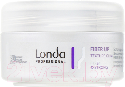 Гель для укладки волос Londa Professional Fiber Up Экстрасильной фиксации (75мл)