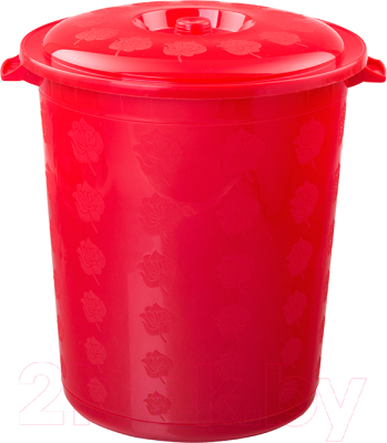 Бочка пластиковая Эльфпласт ЕР013 (50л, красный)