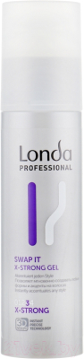 Гель для укладки волос Londa Professional Swap It экстрасильной фиксации (100мл)