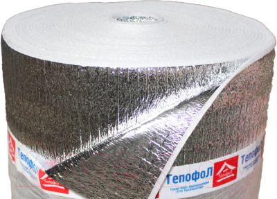 

Мат теплоизоляционный Тепофол, Металлизированный с двух сторон 10мм