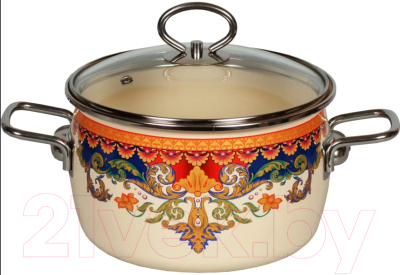 

Кастрюля СтальЭмаль, Ornamento 1SC185S