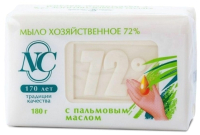 

Мыло для стирки Невская Косметика, Хозяйственное 72% с пальмовым маслом 1 группы