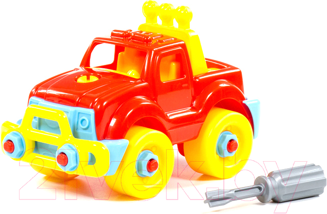 Игрушка-конструктор Полесье Джип / 78216 (22эл)
