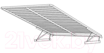 Ортопедическое основание SV-мебель №2 с подъемным механизмом 160x200