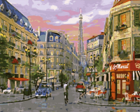 Картина по номерам PaintBoy Улицы Парижа / GX4653 - 