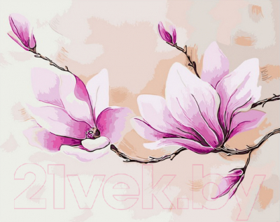 

Картина по номерам PaintBoy, Цветки магнолии / GX9858