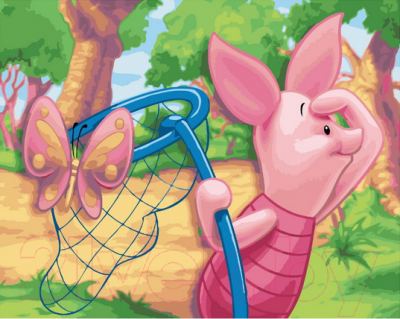 

Картина по номерам PaintBoy, Пятачок / GX24057