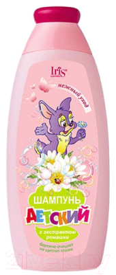 

Шампунь детский Iris Cosmetic, С экстрактом ромашки