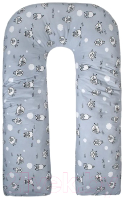 

Наволочка на подушку для беременных Amarobaby, Exclusive Soft Collection Барашек / AMARO-50U-SCB