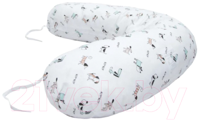 Подушка для беременных Amarobaby Собачки / AMARO-4001-OCS