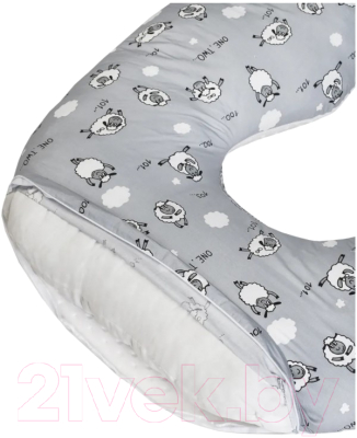 Подушка для беременных Amarobaby 101 Барашек / AMARO-40A-SCB