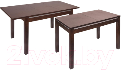 Обеденный стол ТехКомПро Жасмин 73x110-150 / 121749 (дуб/тон 39)