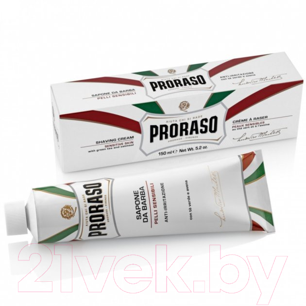 Крем для бритья Proraso Для чувствительной кожи (150мл) — фото 2