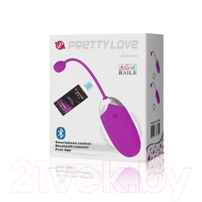 Виброяйцо Baile Pretty Love Abner / BI-014362HP