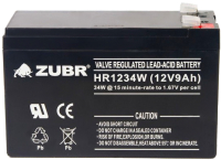 Батарея для ИБП Zubr HR1234W (12V/9Ah) - 