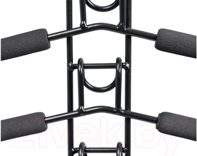 Металлическая вешалка-плечики Bradex Гинко трансформер 5в1 TD 0722 (черный)