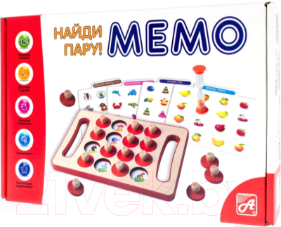 

Развивающая игрушка Анданте, Мемо. Найди пару / RDI-D095a