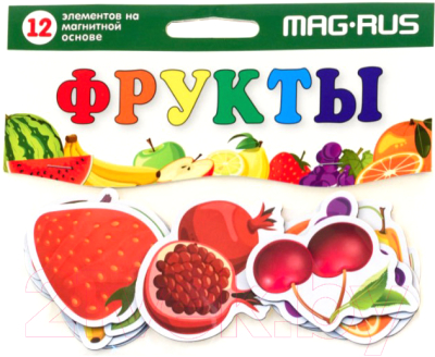 

Развивающая игрушка Анданте, Фрукты / NF1009