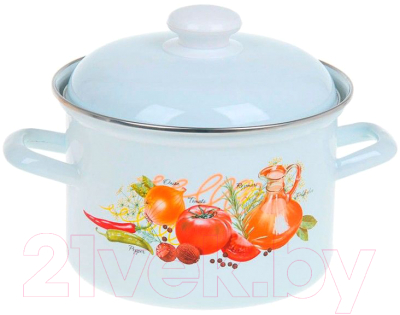 

Кастрюля Лысьвенские эмали, Итальянская кухня С-4213 АП2/4