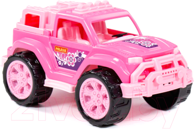 Автомобиль игрушечный Полесье Легионер / 87584 (розовый)