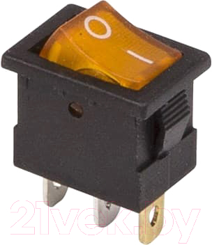 Выключатель клавишный Rexant ON-OFF 36-2172 (желтый)