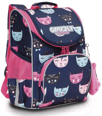 

Школьный рюкзак Grizzly, RAm-184-13