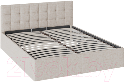 

Двуспальная кровать ТриЯ, Эмма c мягкой обивкой с ПМ 160x200